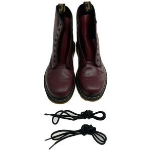 ●● Dr.Martens ドクターマーチン 編上げブーツ Air Wair 1460 エンジ 傷や汚れあり