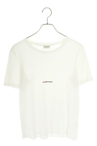 サンローランパリ SAINT LAURENT PARIS 464572 YB2DQ サイズ:S クラシックロゴプリントTシャツ 中古 BS99