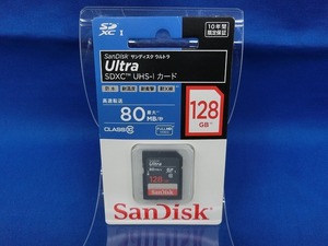 【未使用】 サンディスク SanDisk SDXC UHS-Iカード128GB SDSDUNC-128G-J01