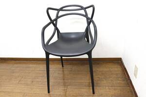 【引取可/福岡市博多区】 Kartell カルテル MASTERS マスターズ チェア ブラック フィリップ・スタルク 12O483