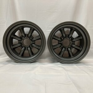 【在庫あり即納】RS Watanabe R TYPE 14×8.5J-13 4H-114.3 ブラック/14インチ ワタナベ アルミホイール 2本