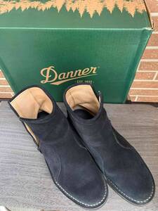 （DANNER ダナー）サイドジップ　バックスキンブーツ　綺麗