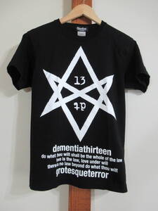 Shocker/ショッカー▽Tシャツ DEMENTIATHIRTEEN ディメンシャサーティーン HEXAGRAM