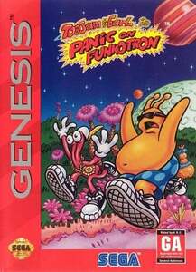 送料無料 北米版 海外版メガドライブ トージャム&アール2 GENESIS ToeJam and Earl in Panic on Funkotron ジェネシス 