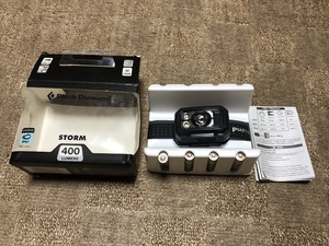 ブラックダイヤモンド LEDヘッドランプ STORM ストーム IP67 400lm