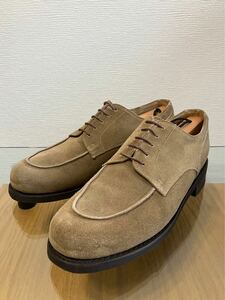 PARABOOT パラブーツ CHAMBORD シャンボード スエード UK7.5 ACTEM フランス製 グッドイヤー ドレスライン スエード ベージュ 135237