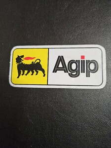 Agip ステッカー シール デカール新品 STICKER フェラーリ F1 126C4 156/85 チャレンジ ランチア デルタ アバルト　当時物　昭和レトロ