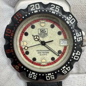 09tk 【TAG HEUER】稼働品 訳有 タグホイヤー フォーミュラ1 プロフェッショナル 200m WA1211 ボーイズ 腕時計 クオーツ デイト