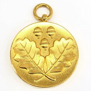K24　純金メダル　社名刻印あり　総重量78.0g【CEBD6055】