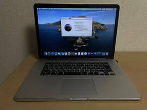 Apple MacBook Pro 15インチ mid2012 retina core i7 2.6GHz/メモリ16GB/SDD 500GB ジャンク