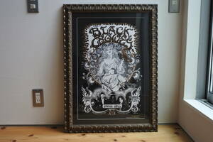 BLACK CROWES EMEK 製作 シルクスクリーンポスター 【額込み】