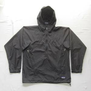 ☆ パタゴニア エッセンシェルプルオーバー (S) BLACK 2000年 / Essenshell Pullover / パフボール グリセード / patagonia / ダスパーカ