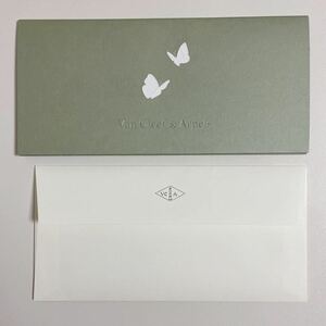 即決☆VanCleef&Arpels ヴァンクリーフ&アーペル 書類ケース メッセージカードケース