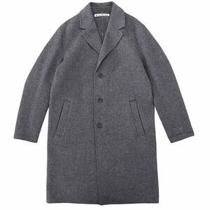 アクネ ストゥディオズ Acne Studios 美品 22AW Oversized Double Faced Wool Coat オーバーサイズ ダブルフェイス ウール コート チェスタ