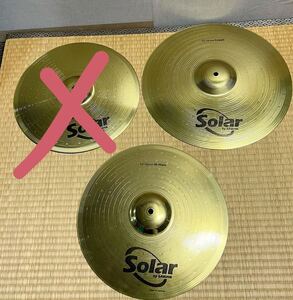 SABIAN SOLAR シンバル 14”/36cm Hi-Hats