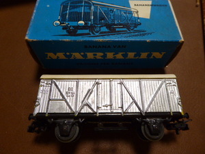 鉄道模型増設に最適WAGON A BANANES 珍しい銀色の貨車です４５０９HO９センチ貴重品美品