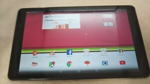 HK1417 au Qua tab 02 HWT31 HUAWEI ファーウェイ Android タブレット 簡易動作確認＆簡易清掃＆初期化OK 判定○ 送料無料 現状品