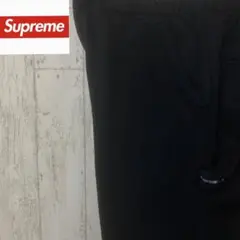 【激レア】SUPREME シュプリーム　スウェットパンツ　カーゴパンツ　黒