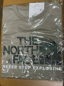 ☆未開封新品☆THE NORTH FACE☆CAMOUFLAGELOGO TEE☆M-TNF ☆KTケルプタン☆NT31932☆静電ケア☆ ベージュカーキ迷彩柄Tシャツレア☆☆☆