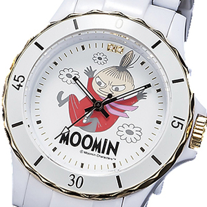 ムーミン ダイヤモンド ホワイト セラミック ウォッチ 腕時計 世界 限定 2,000本 リトルミィ