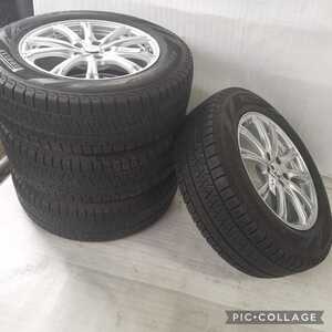 5ZIGEN リーガレス 17in 7J+45 PCD114.3冬用4本セット PIRELLI ICE ASIMMETRICO 225/65R17 CX-5 CX-8 エクストレイル レガシィアウトバック