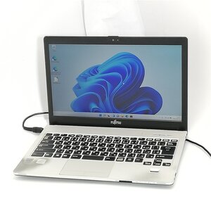 新生活応援セール 赤字覚悟 Windows11済 13.3型ワイド ノートパソコン 富士通 S904/J 中古 第4世代i5 6GB 無線 Bluetooth Webカメラ Office