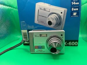 伊［A］053 OLYMPUS CAMEDIA X-600 コンパクトデジタルカメラ 動作品