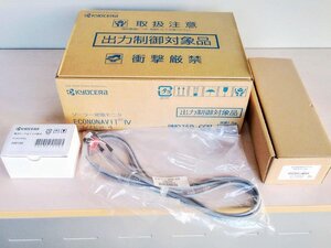 [未使用品 4点セット] 京セラ ソーラー発電モニタ ECONONAVIT Ⅳ エコノナビット4 PMD35D-GCM スタンド 電流センサ ケーブル [西那須野店]