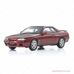 京商 オリジナル 1/43 日産 スカイライン (HCR32) GTS-t タイプM (レッド)