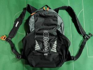 ▲OMM トレラン・デイハイク・レース向け 小型パック ULTRA 8 グレー/ブラック 美品!!!▲