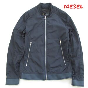 【Diesel】ディーゼル　ナイロン　シングル　ライダース　0136