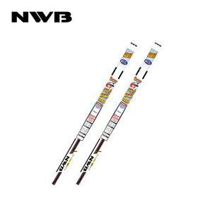 NWB グラファイトワイパー 替えゴム フロント左右2本セット WiLL Vi NCP19 2000.1～2001.12 品番GR10-TW3G/GR9-TW2G