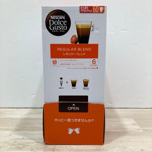 ①未開封 ネスカフェ ドルチェ グスト 専用カプセル レギュラーブレンド 60P マグカップサイズ 60杯分 期限2025.08[D2503]