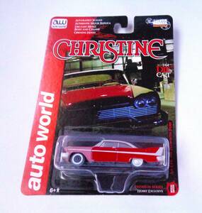 ◆Autoworld　オートワールド　1/64　AN EVIL 1958 PLYMOUTH FURY　CHRISTINE　プリムスフューリー