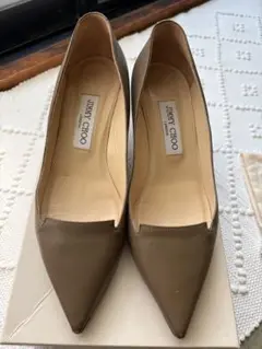 JIMMY CHOO ジミーチュウ　濃いベージュ ハイヒール・パンプス　38