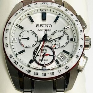 セイコー SEIKO アストロン 国境なき医師団 500本限定 SBXC091 5X53-0BH0 ホワイト チタン 箱付き 完品 