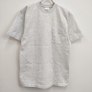 CAMBER USA製 8oz MAX WEIGHT POCKET T-Shirts ポケット付 サイズS 半袖Ｔシャツ カットソー ライトグレー キャンバー 4-0818S F96876