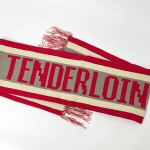 テンダーロイン ニット スカーフ TDL レッド tenderloin KNIT SCARF TDL RED 19aw 新品 未使用保管品