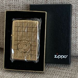 送料無料！新品未使用品 ZIPPO オイルライター ジッポーライター SUNTORY BOSS サントリーボス 非売品