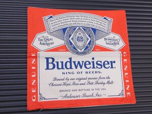 ◆送料\185◆【Budweiser・バドワイザー】※《クッションカバー／440×450mm》　アメリカン雑貨　ビール