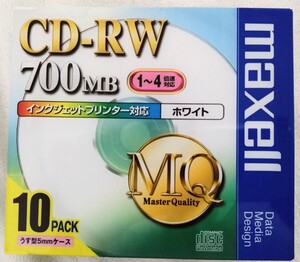 マクセル CD-RW 700MB 10枚