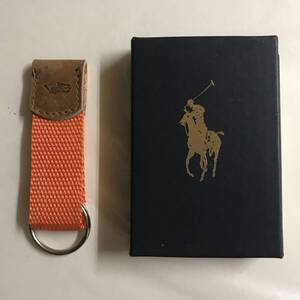 美品 Ralph Lauren キーホルダー 8cm×2.5cm ラルフローレン 