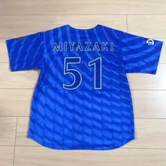 横浜DeNAベイスターズ#51宮﨑 敏郎ハイクオリティーレプリカユニフォーム L