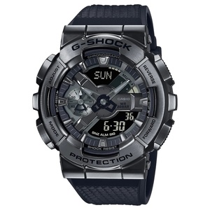 カシオCASIO G-SHOCK Gショック ジーショック Metal Covered ライン GM-110BB-1AJF【国内正規品】