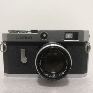 ■【極美品】キャノン ポピュレール Canon P レンジファインダー レンズ付　