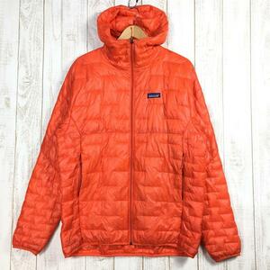 MENs L パタゴニア マイクロ パフ フーディ MICRO PUFF HOODY プルマフィル インサレーション ジャケット PATAGONIA