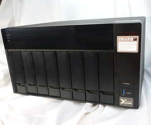 QNAP TS-873 HDD8ベイモデル メモリ16GB増設【USED】