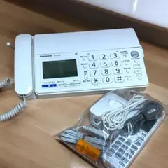 パナソニック FAX ファックス 親機KX-PD381 子機KX-FKD502W