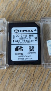 トヨタ純正ナビ SDカード NSZT-W62G ／ NSZT-Y62G 2019年度 春版