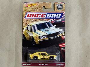 Hot WHeels RACE DAY MAZDA RX3 YOKOHAMA NGK METAL ホットウィール レースデイ マツダ ヨコハマ メタル 旧車